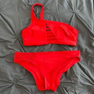 NWOT Adore Me Red bikini